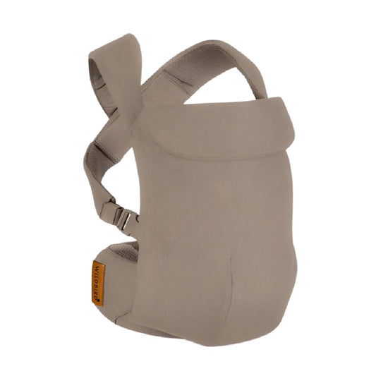 WildBird - Aerial Carrier - 7 to 45 lbs - for Moms, Dads & Caregivers - 100% Natural European Linen Fibers - Versatile & Adjustable - Small Size - Desert Lark Fabric