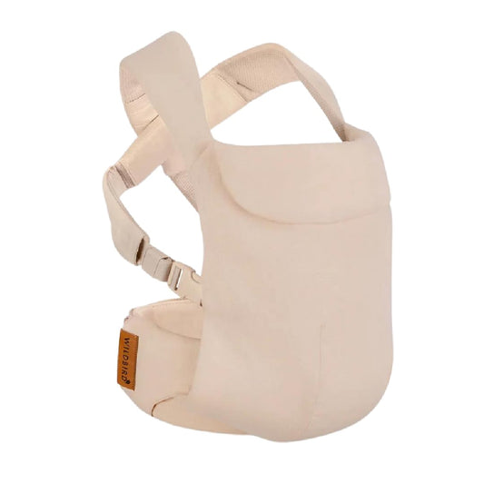 WildBird - Aerial Carrier - 7 to 45 lbs - for Moms, Dads & Caregivers - 100% Natural European Linen Fibers - Versatile & Adjustable - Small Size - Sparrow Fabric