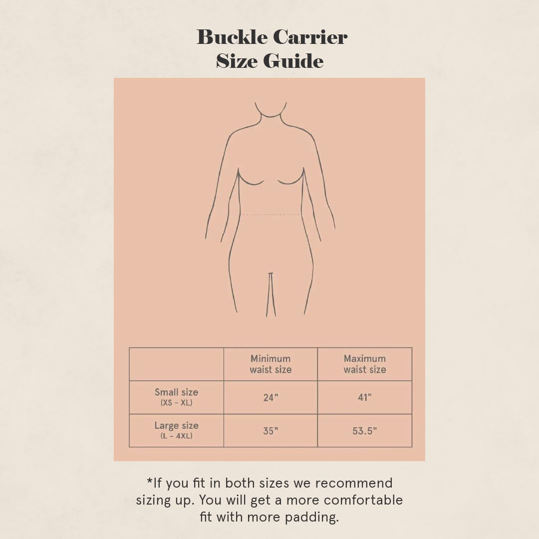 WildBird - Aerial Carrier - 7 to 45 lbs - for Moms, Dads & Caregivers - 100% Natural European Linen Fibers - Versatile & Adjustable - Large Size - Raven Fabric