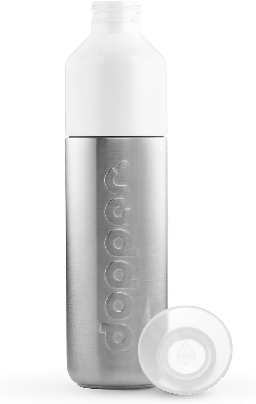 Preserve Dopper Steel Water Bottle, 490ml