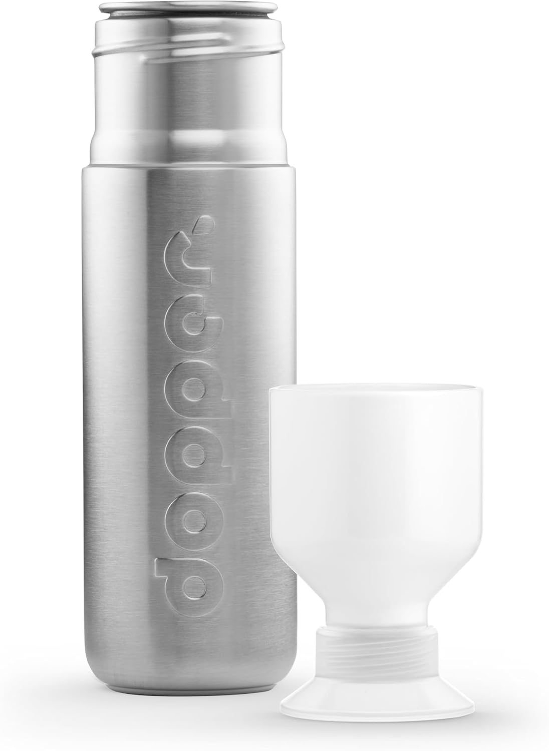 Preserve Dopper Steel Water Bottle, 490ml