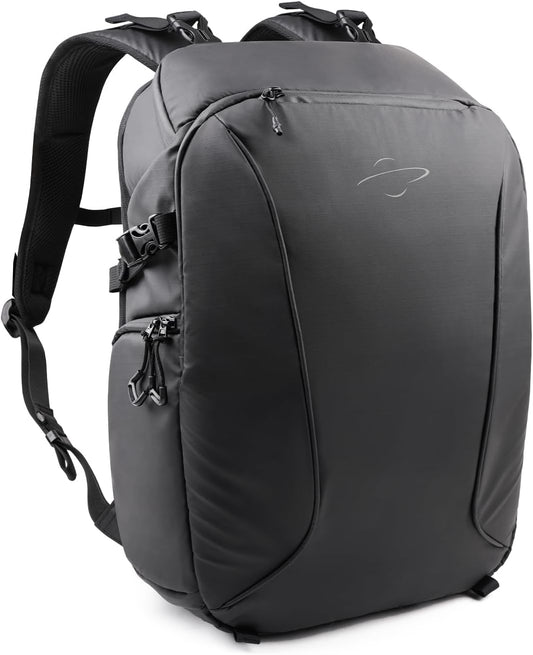 Besnfoto Camera Backpack for Photographer Expandable Waterproof Camera Bag for DSLR/SLR/Mirrorless/Drones Fit up to 16'' Laptop with Tripod Holder and Rain Cover