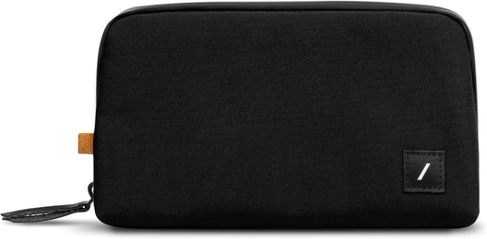 Native Union Stow Lite Organizer W.F.A Tech Organizer – Minimalist Travel Pouch Made of Recycled Materials for Everyday Accessory Storage & Protection – Stores Cables, Chargers & More (Black)