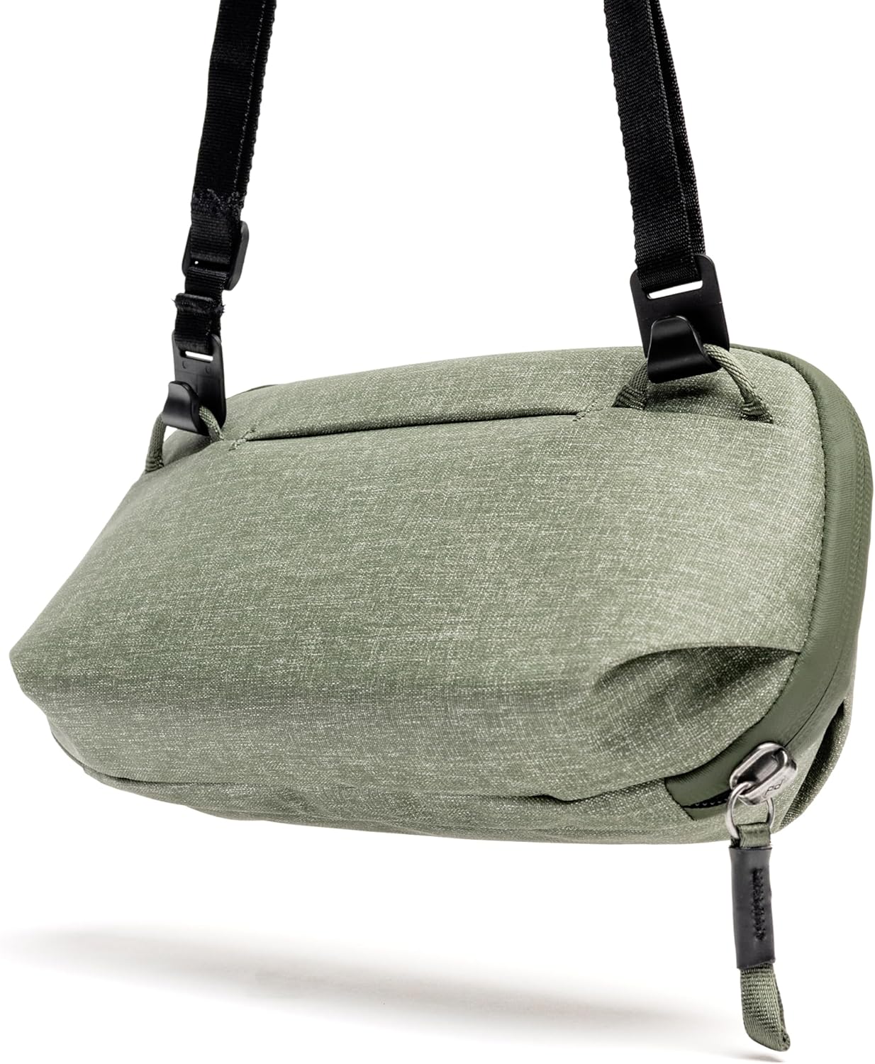 Peak Design Small Tech Pouch, Sage, Electronics Organizer for Travel or Everyday Carry, Origami-Style Storage, Cable Pass-Through, Weatherproof Recycled Nylon, Gear Carry Bag for Men and Women